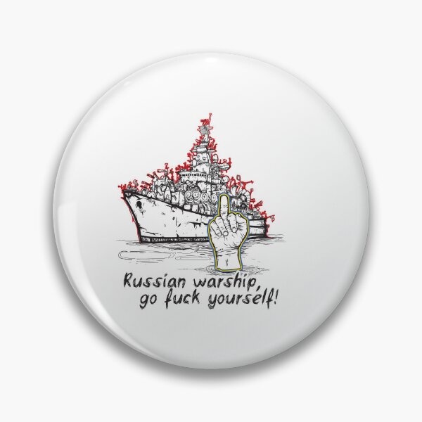 Item preview, Russian Warship, go F** yourself designed and sold by 3Tubes.