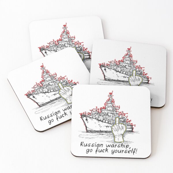 Item preview, Russian Warship, go F** yourself designed and sold by 3Tubes.