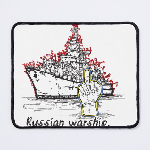 Item preview, Russian Warship, go F** yourself designed and sold by 3Tubes.