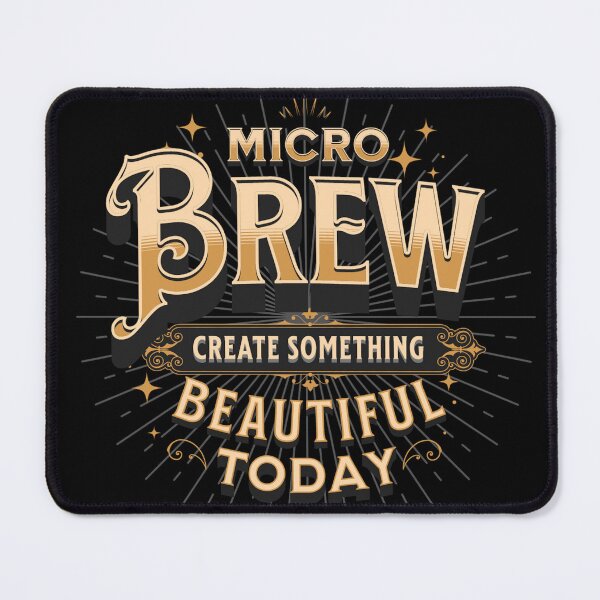 Item preview, Craft Beer Microbrew Micro Brew Beer designed and sold by CattlettArt.