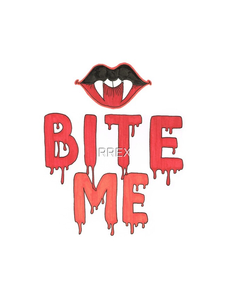 Thumbnail 4 of 4, iPhone Case, BITE ME designed and sold by RREX.