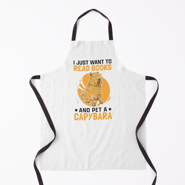 Item preview, Petting capybaras and reading books Capybara designed and sold by madgrfx.