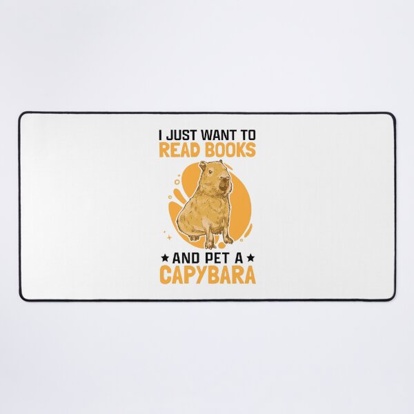 Item preview, Petting capybaras and reading books Capybara designed and sold by madgrfx.