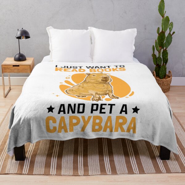Item preview, Petting capybaras and reading books Capybara designed and sold by madgrfx.