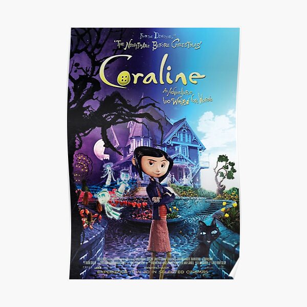 Coraline poster Poster