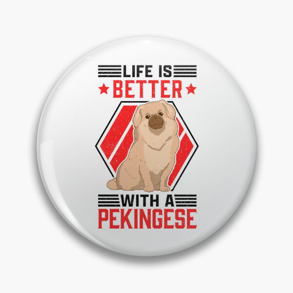 Item preview, Living with Pekingese palace dog Pekingese designed and sold by madgrfx.