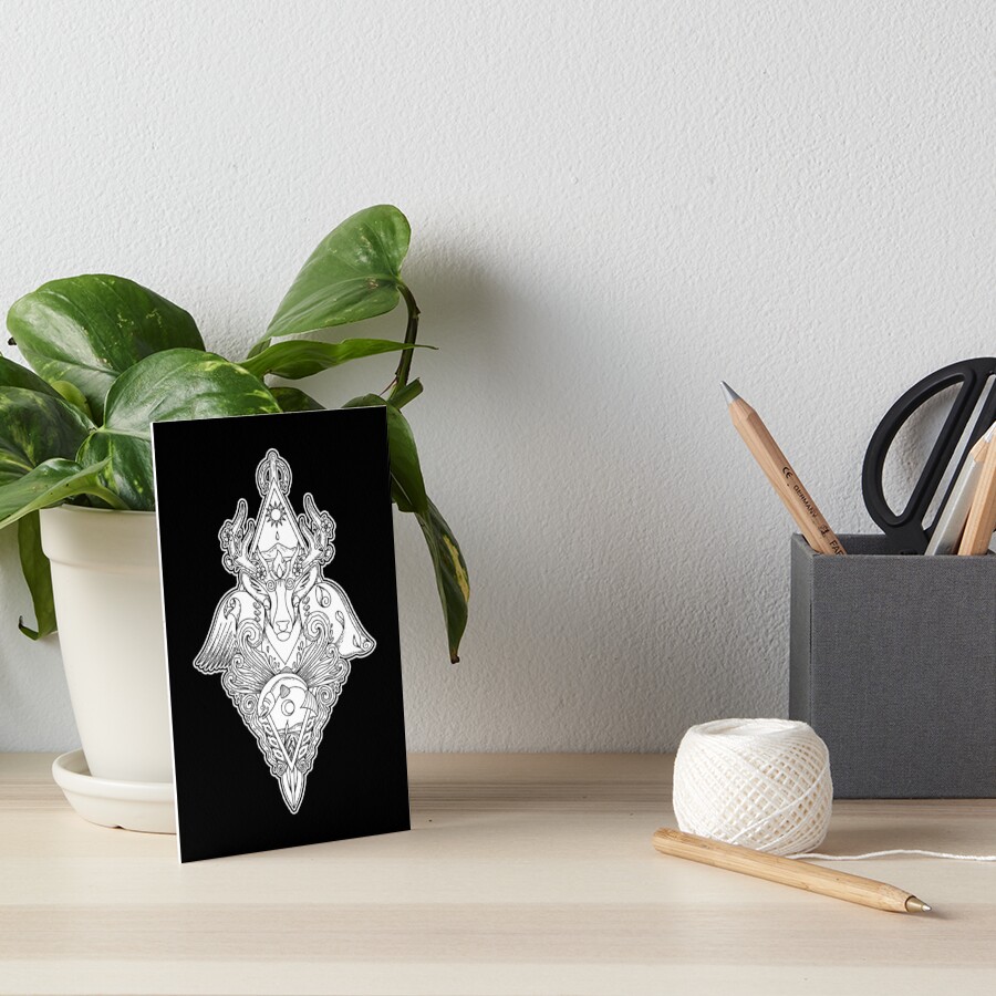 Item preview, Art Board Print designed and sold by Forfeda.