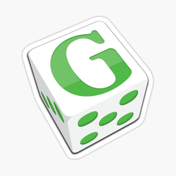 Just the G Sticker
