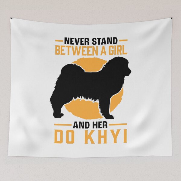 Item preview, Girl with Do Khyi Tibetan Mastiff Tibetan Mastiff designed and sold by madgrfx.