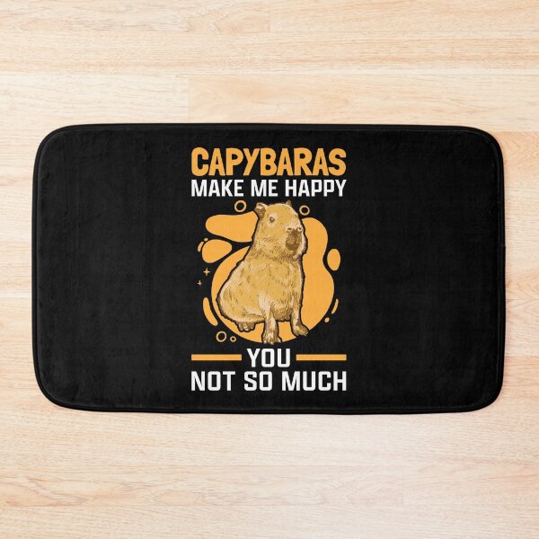 Item preview, Capybaras make capybaras happy designed and sold by madgrfx.