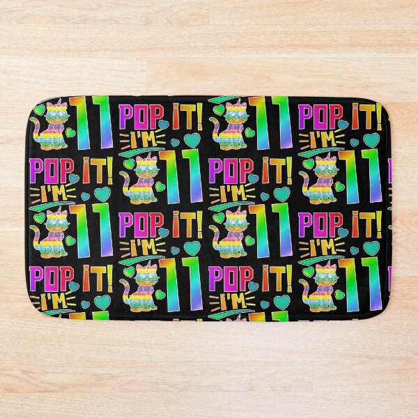 Item preview, Kids Pop It 11th Birthday Kitty Cat Girls Boys Eleven Years Old Fidget Board Game designed and sold by CharJens.