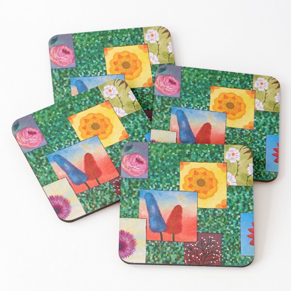 Item preview, Squared Flowers  designed and sold by Meginsideout.