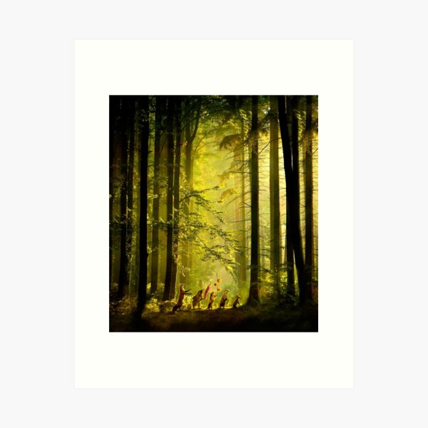 The Secret Parade Art Print