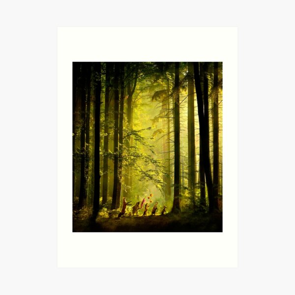 The Secret Parade Art Print