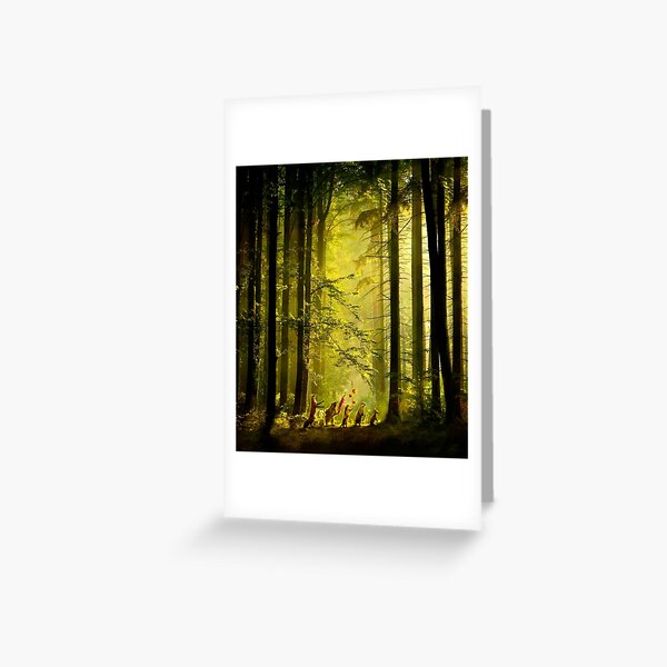 The Secret Parade Greeting Card