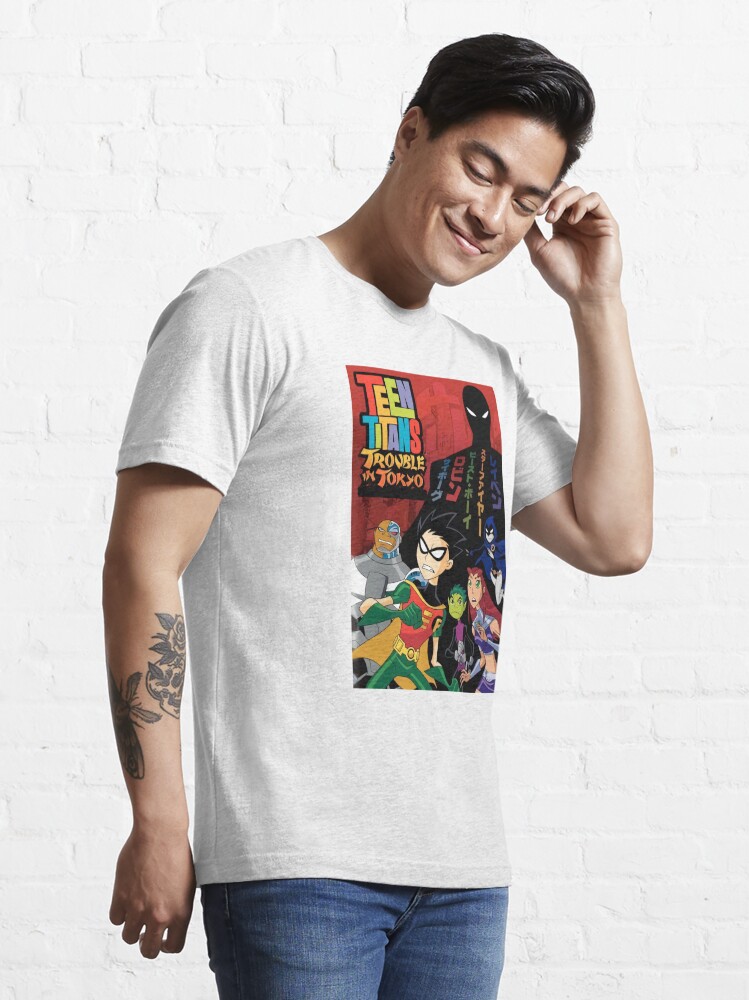 Teen Titans Tokyo Group Pose T-Shirt