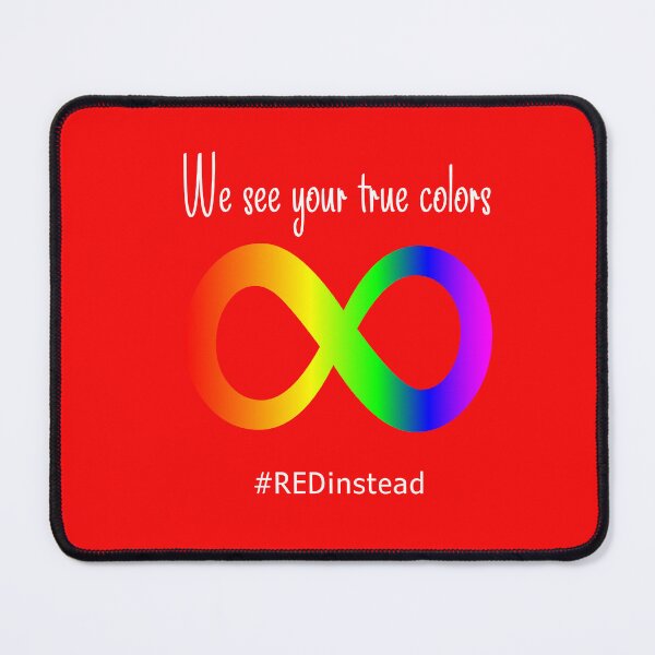 Item preview, Autism Acceptance: We See Your True Colors designed and sold by SpringPetals.