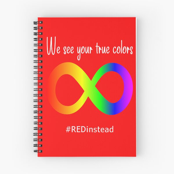 Item preview, Autism Acceptance: We See Your True Colors designed and sold by SpringPetals.