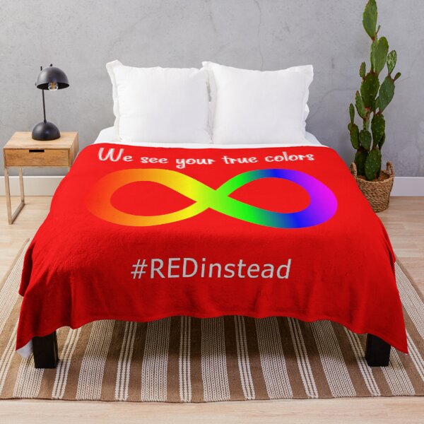 Item preview, Autism Acceptance: We See Your True Colors designed and sold by SpringPetals.