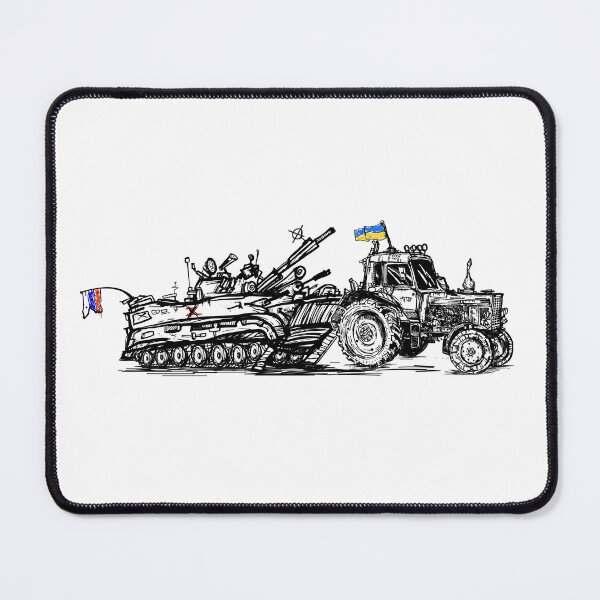 Item preview, Ukrainian tractor stealing russian BMP designed and sold by 3Tubes.