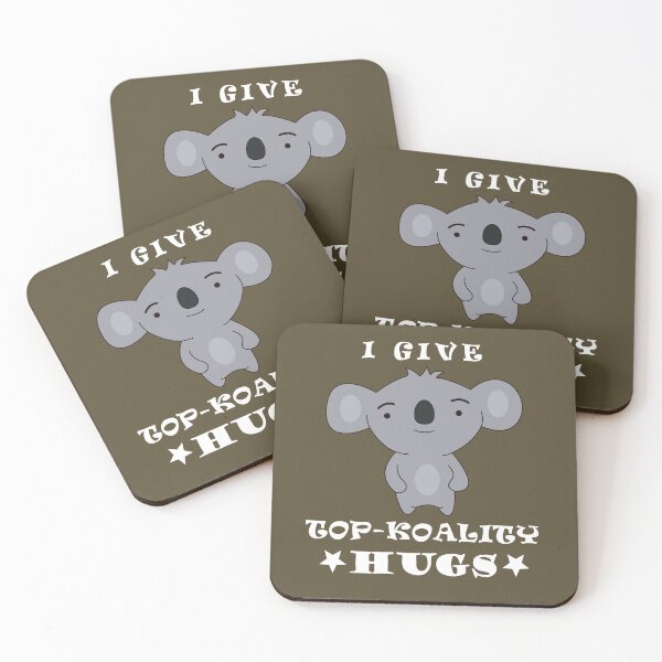 Item preview, I give top koality hugs | white font designed and sold by SpringPetals.