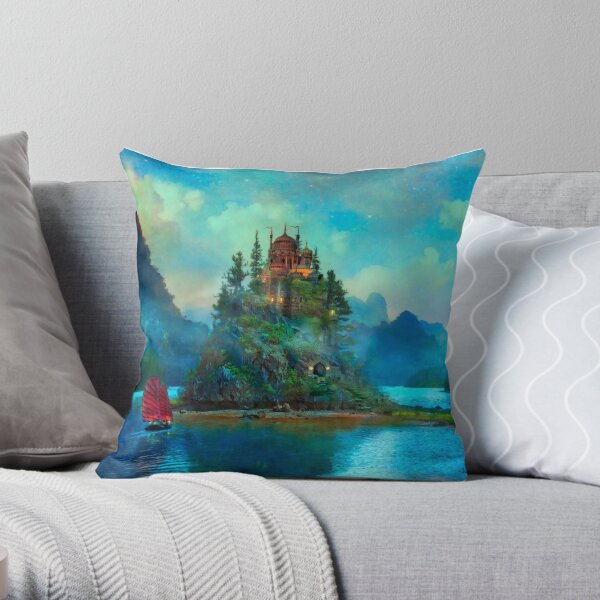 Journey's End Throw Pillow