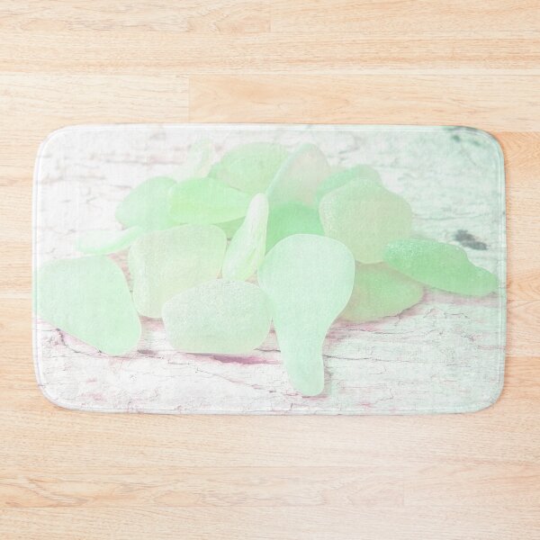 Item preview, Beach Glass Pale Mint Green Sea Glass Sea Foam Colors and Hint of Pale Pink - Photo 6 of 8 designed and sold by Beachy.