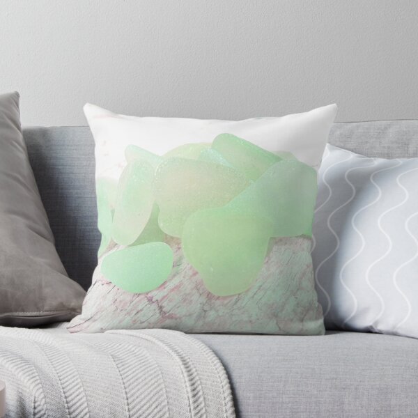 Mint green clearance pillows