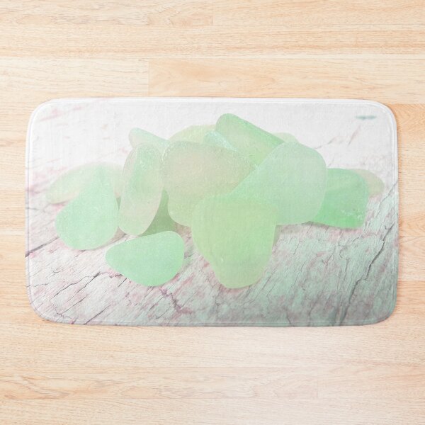 Item preview, Beach Glass Pale Mint Green IMAGE PRINT ONLY Sea Glass Sea Foam Colors and Hint of Pale Pink - Photo 5 of 8 designed and sold by Beachy.
