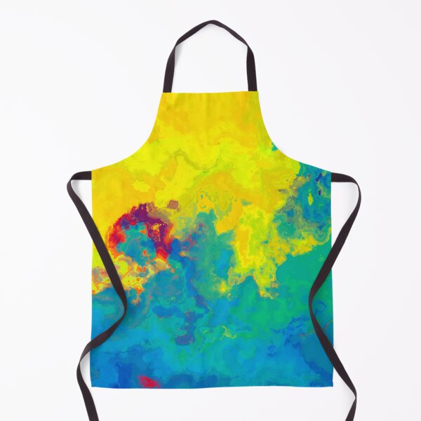 Item preview, marble abstraction art blue yellow #marble designed and sold by JBJart.