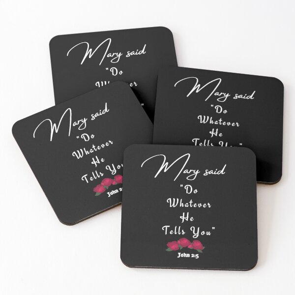 Item preview, Mary Said: "Do Whatever He Tells You" 2 designed and sold by stadia-60-west.
