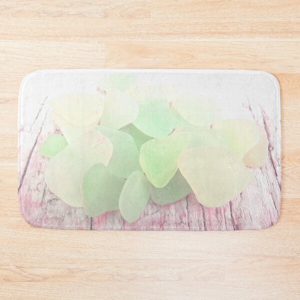 Item preview, Beach Glass Pale Mint Green Sea Glass Sea Foam Colors and Hint of Pale Pink - Photo 4 of 8 designed and sold by Beachy.