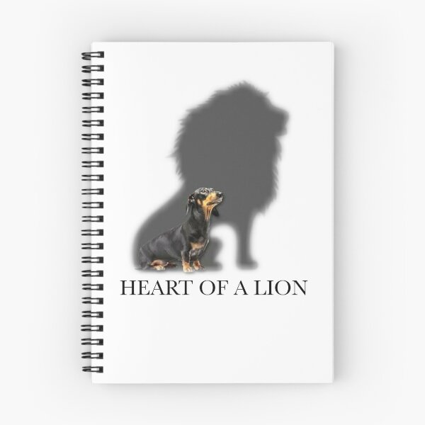 Item preview, Dachshund Heart of a Lion designed and sold by Daschunddesigns.