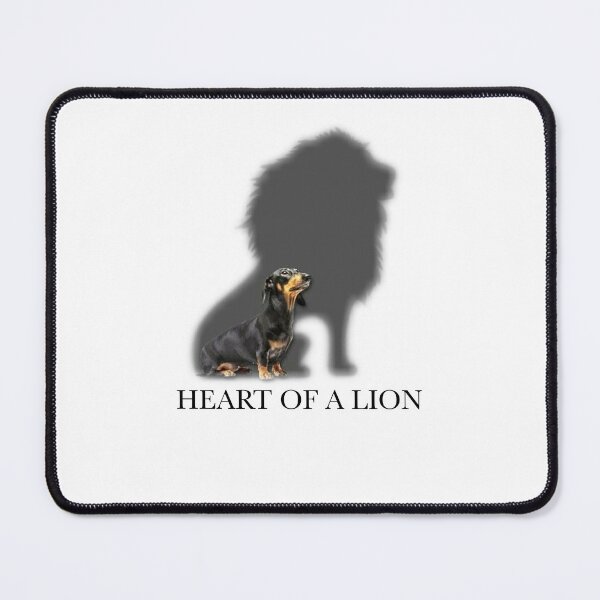 Item preview, Dachshund Heart of a Lion designed and sold by Daschunddesigns.