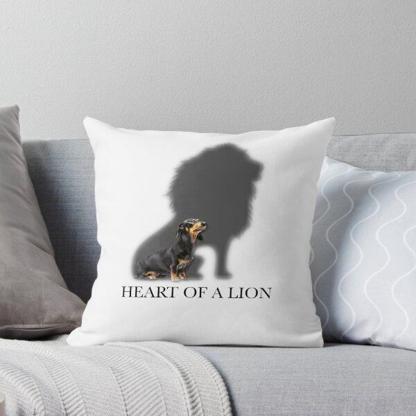 Item preview, Dachshund Heart of a Lion designed and sold by Daschunddesigns.