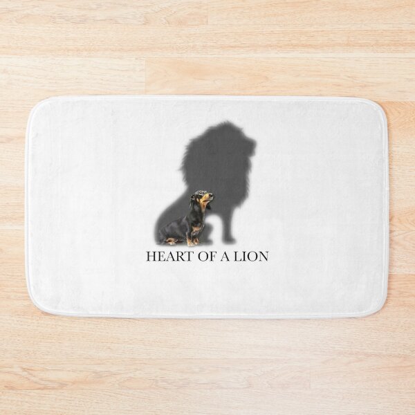 Item preview, Dachshund Heart of a Lion designed and sold by Daschunddesigns.
