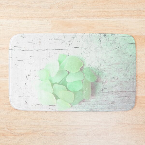Item preview, Beach Glass Pale Mint Green Sea Glass Sea Foam Colors and Hint of Pale Pink - Photo 3 of 8 designed and sold by Beachy.