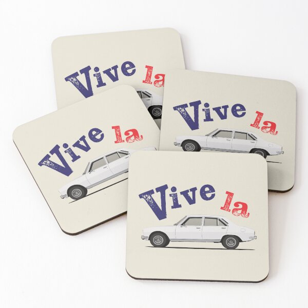 Item preview, Vive la 504 sedan - white designed and sold by knappidesign.