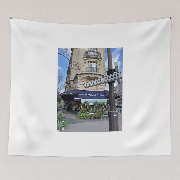 Item preview, Flower Market in Paris, France in Spring designed and sold by EditsByEve.