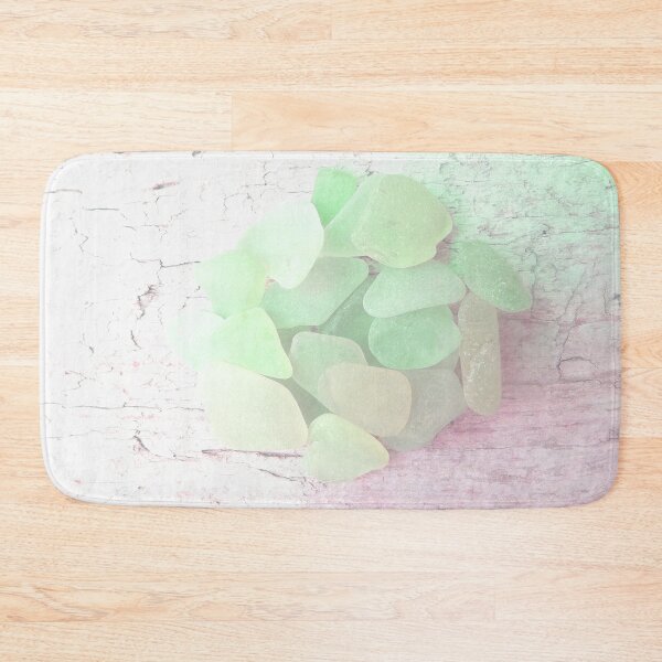 Item preview, Beach Glass Pale Mint Green Sea Glass Sea Foam Colors and Hint of Pale Pink - Photo 2 of 8 designed and sold by Beachy.