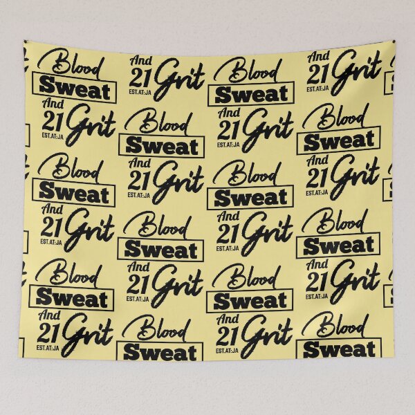 Item preview, BLOOD SWEAT AND GRIT designed and sold by GAADesignz.