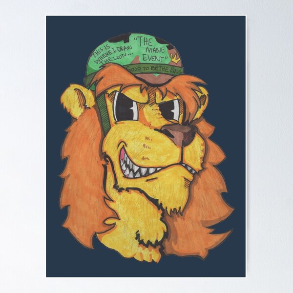 Item preview, "The Mane Event" designed and sold by bigjondraws.