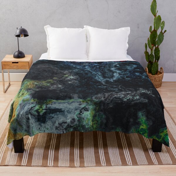 Item preview, marble abstraction art blue black green red #marble designed and sold by JBJart.