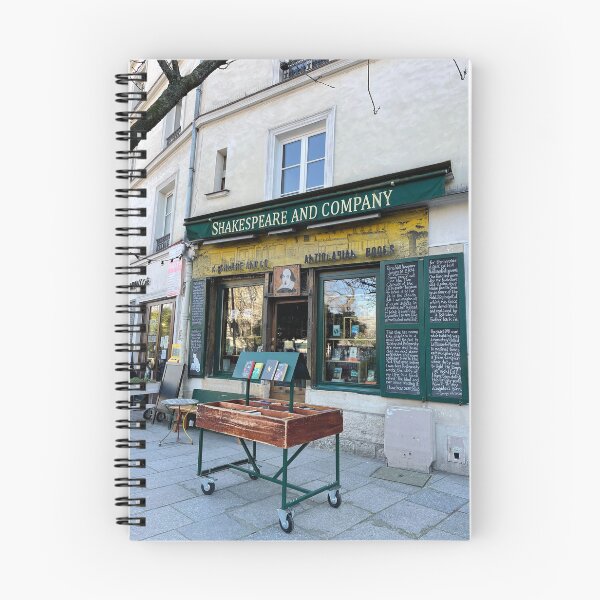 Item preview, Shakespeare and Co. bookstore in Paris, France designed and sold by EditsByEve.