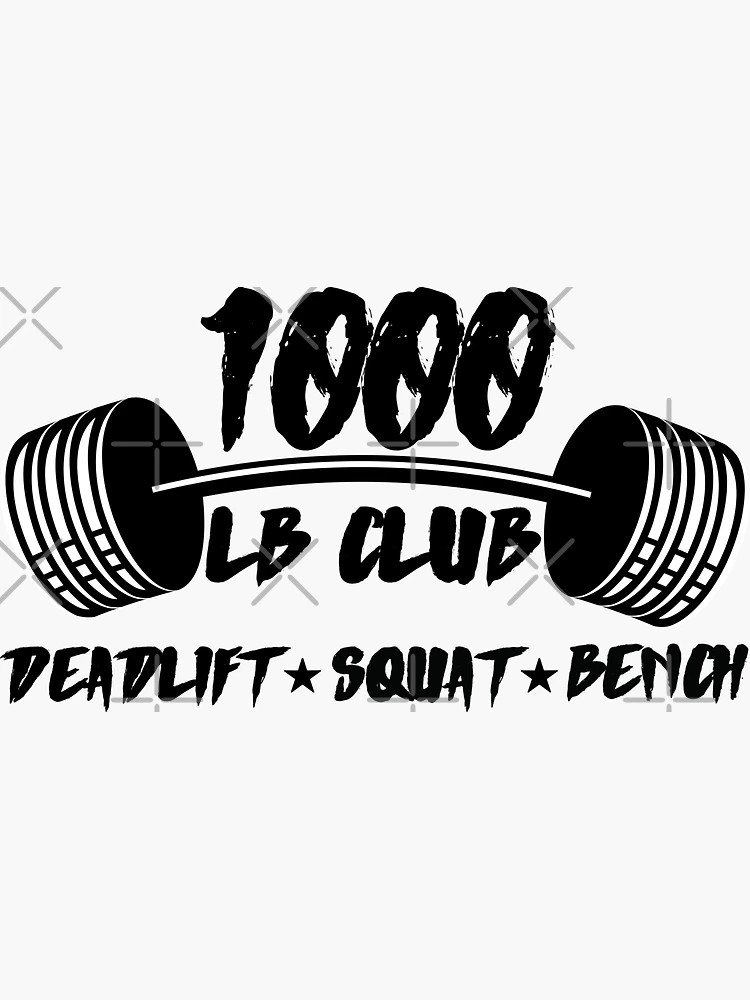 How to Join the 1,000 Pound Club - Bench Press, Squat, Deadlift