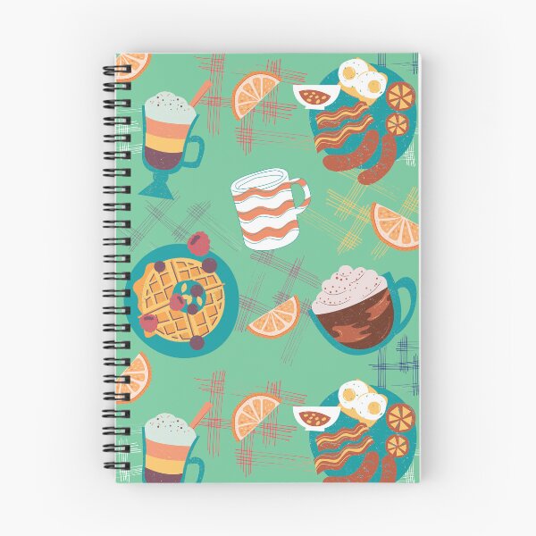 Item preview, I Love Breakfast Food and Drinks Repeating Pattern designed and sold by Itaya Art.