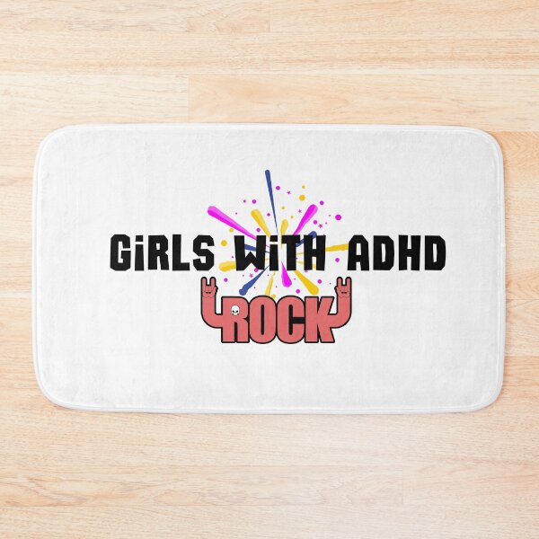 Item preview, ADHD - Girls with ADHD Rock - Option 1 designed and sold by TheBerriesADHD.