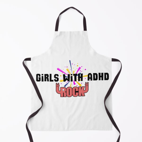 Item preview, ADHD - Girls with ADHD Rock - Option 1 designed and sold by TheBerriesADHD.