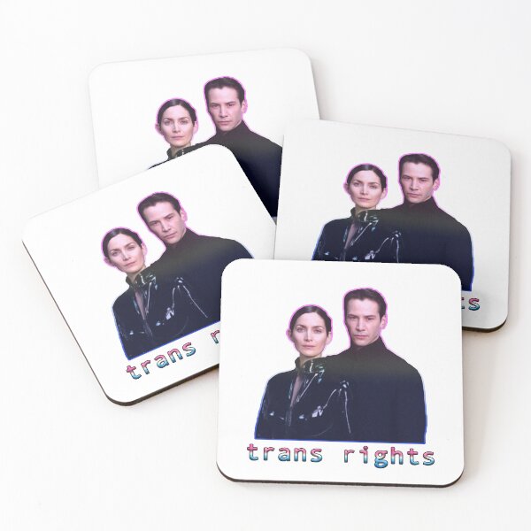 Item preview, The Matrix Trans Rights designed and sold by anniejo99.
