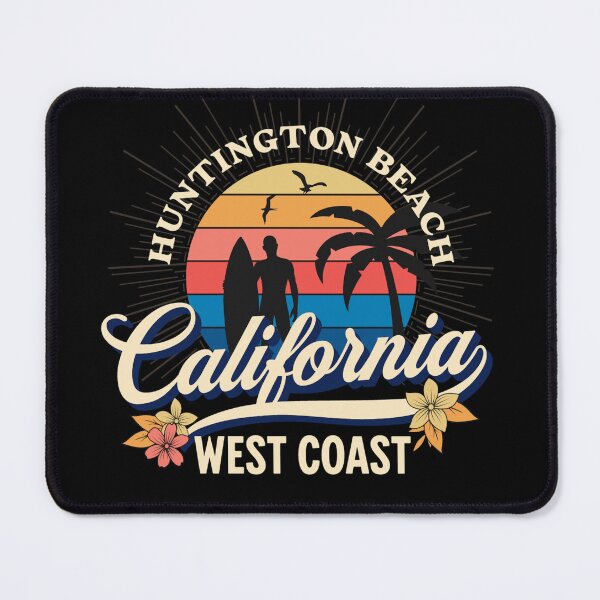 Item preview, Los Angeles Surfer Surf Surfing Huntington Beach California designed and sold by CattlettArt.